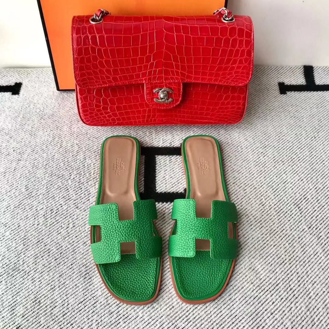 에르메스 올수공 오란 슬리퍼 샌들 토고 18